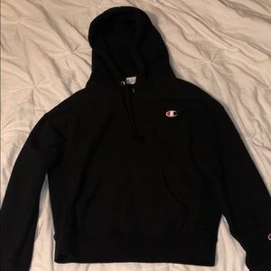 XS Black Champion Hoodie